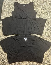 Old Navy Maternity Women’s Dresses Black Sz M Set Of 2 Pieces