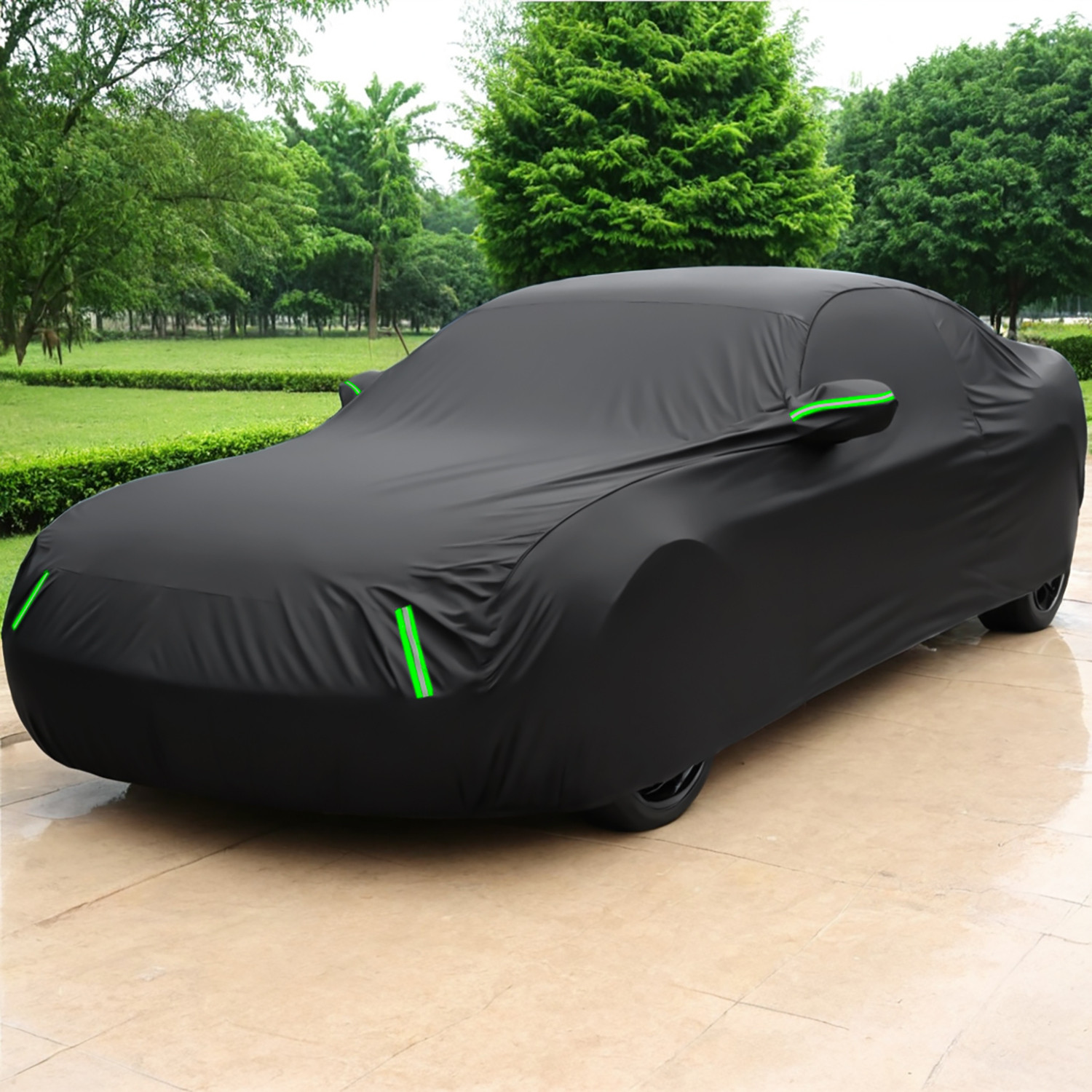 For Ford Mustang 210T Full Car Cover Outdoor Waterproof All Weather Efokohrnyusw
