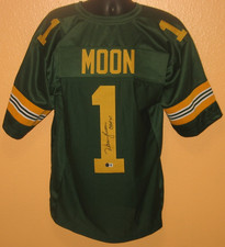 Warren Moon Signed Autograph Custom Jersey BAS Certified XL Edmonton Eskimos CFL