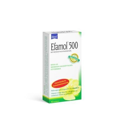 EFAMOL 500 Kapseln 42 St PZN 2548133