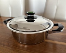 AMC Topf 3,3 Liter ,Durchmesser 24 cm,Deckel mit Visiotherm, Secuquick geeignet