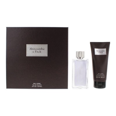 Abercrombie & Fitch First Instinct Gift Set EDT 100ml Hand & Body Wash 200ml Men