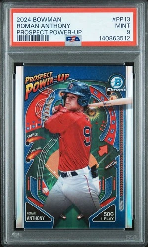 2024 Bowman Roman Anthony #PP-13 Prospect Power-Up PSA 9!