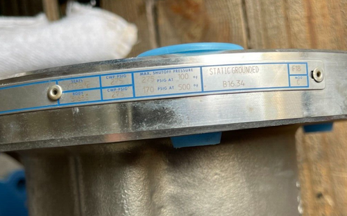 4" 150 LB RF FP EXTREME BALL VALVE JAMESBURY 7150313600XTZ2 316 SS - Picture 4 of 5