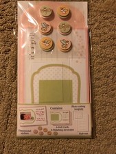 Baby Girl Announcement Kit