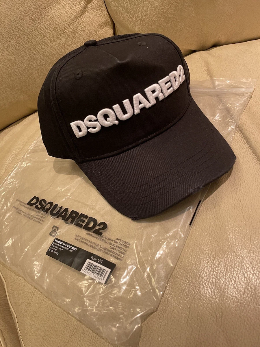 Dsquared hat best sale black