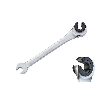 Leitungsschlüssel 8mm 10mm 11mm 12mm mit Ratschenfunktion Bremsleitungsschlüssel