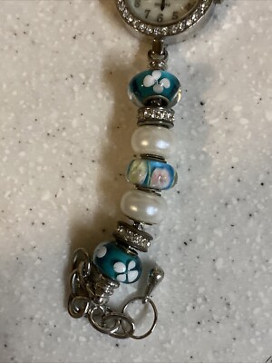 Bella Perlina European Charm & Crystal Bead Bracelet Watch  display picture 2