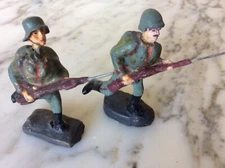 Elastolin Hausser Lineol 1:32 Tanks Grenadiers x 2 Lot 2