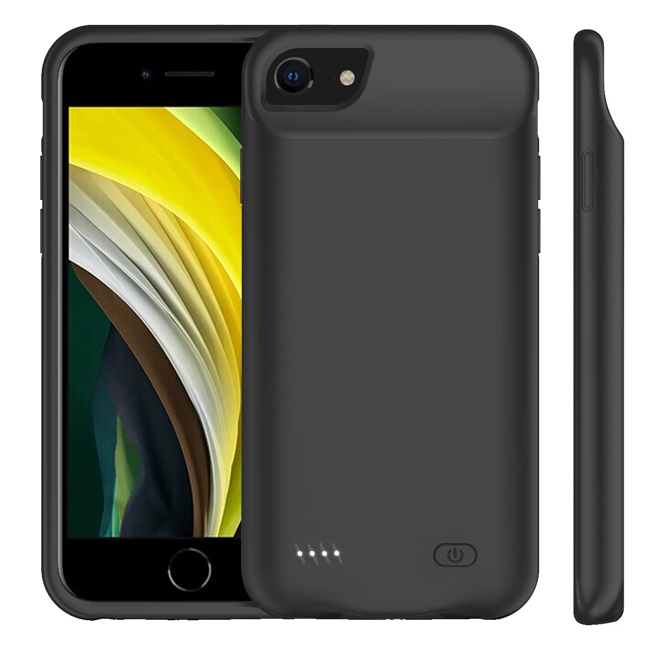 Batería del teléfono celular de plástico estuches para Apple iPhone 8 Plus