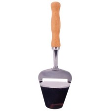 Käsehobel Holzgriff Buchenholz Edelstahl rostfrei Käseschneider 21 cm Biodora
