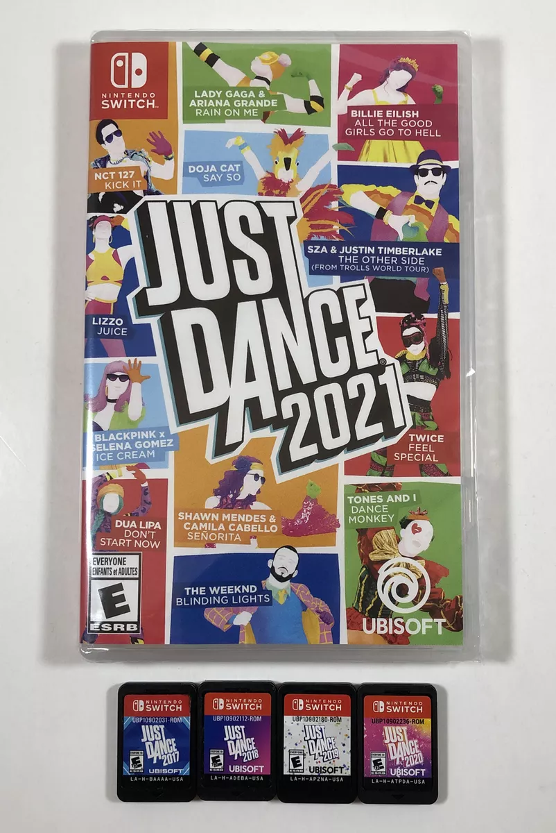 GAME BUNDLE- Dance 2017 2018 2019 2021 (Nintendo Switch) |