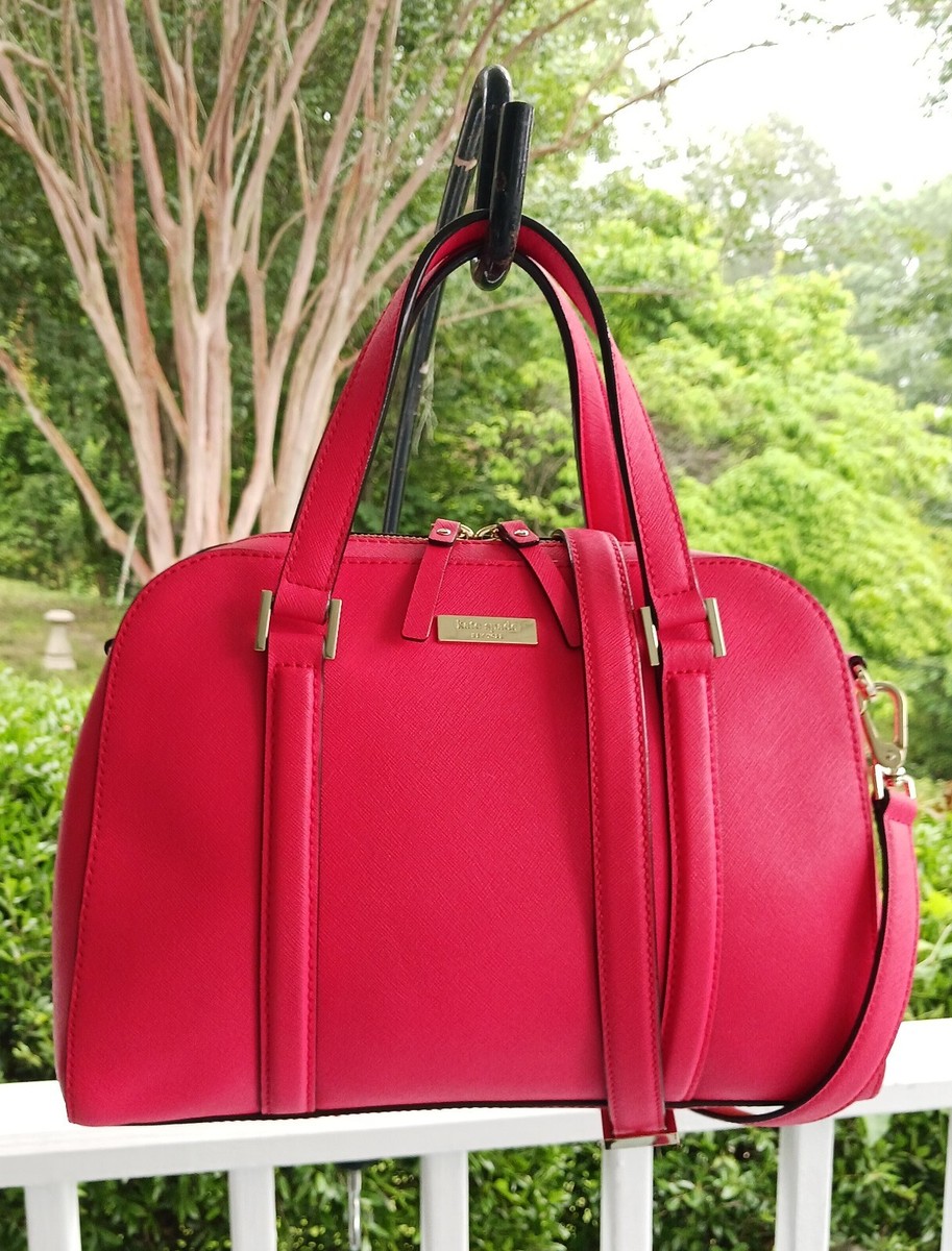 Kate Spade WKRU3367 Newbury Lane Felix Geranium Leather
