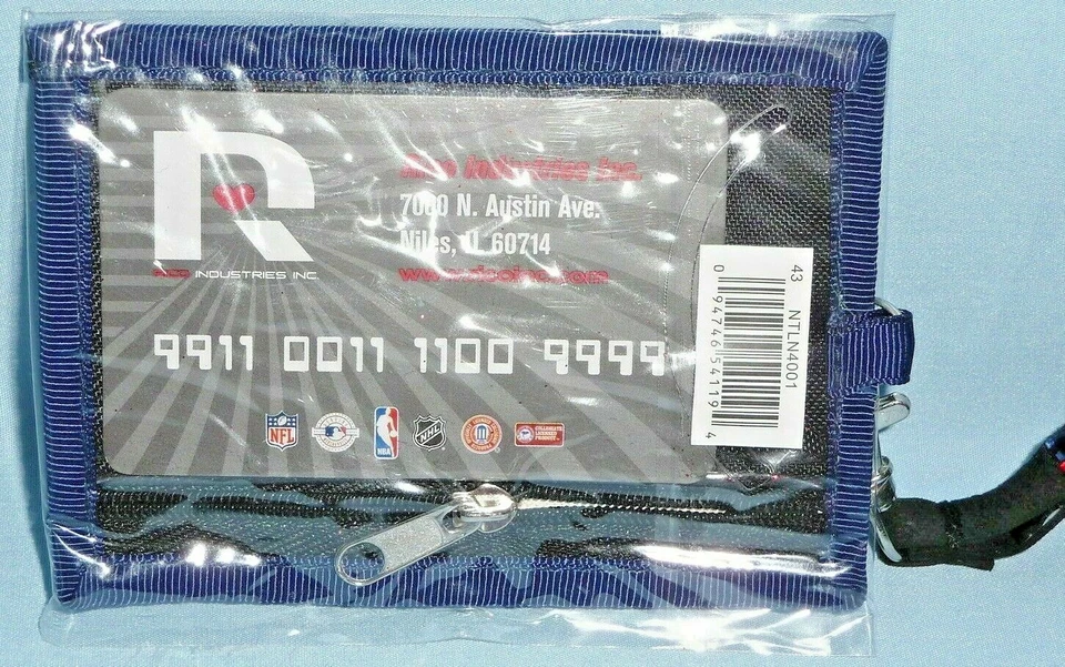 LOS ANGELES Anaheim ANGELS Beaded LANYARD I.D. WALLET ~ Rico Brand NEW - Image 3 of 3