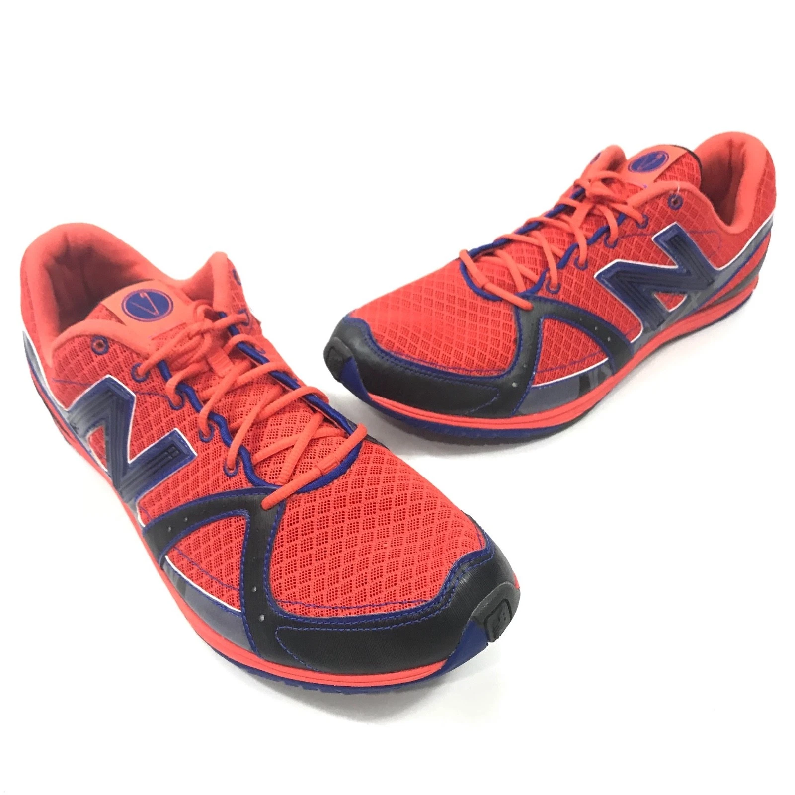 Scarpe da corsa NEW BALANCE NB700 Track Spike uomo taglia 12D rosso nero blu pista