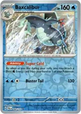 Pokémon TCG Baxcalibur 060/193 Scarlet & Violet - Paldea Evolved Reverse Holo