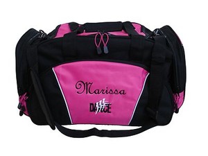 ballet duffle bag personalized