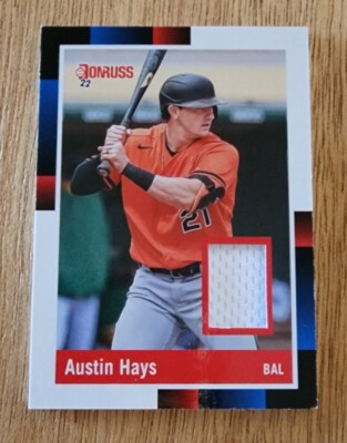 2022 Panini Donruss AUSTIN HAYS 1988 Retro Card R88M-AH Patch Baltimore Orioles