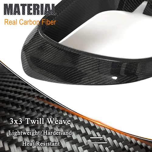 Für Benz AMG GT GT50 GT53 GT43 Carbon Nebelscheinwerfer Fog Lamp Cover Air Vents - Bild 9 von 12