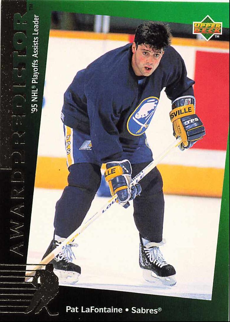 1994-95 Upper Deck Predictors Retail Pat LaFontaine Buffalo Sabres #R47