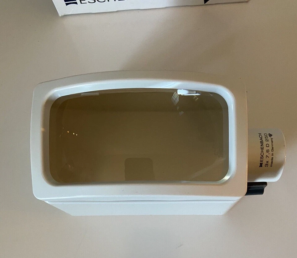 Cabezal rectangular de aumento Eschenbach solo sistema 3X VarioPlus 1580-63 Foto 4 de 4