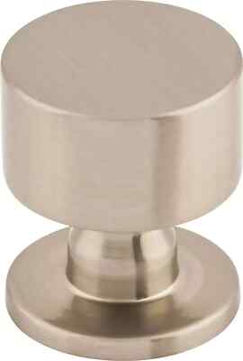 Top Knobs TK821BSN Serene Collection 1-1/8'' Lily Knob, Brushed Satin Nickel