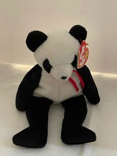 Ty Beanie Baby Fortune Panda Bear December 6, 1997 C94