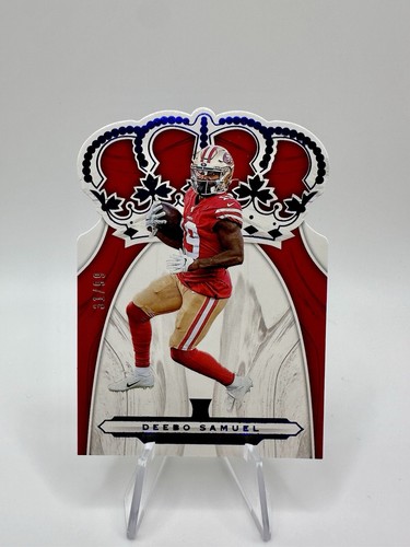 2019 Panini Chronicles Crown Royale Deebo Samuel Blue 31/99!
