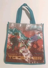 Disney Raya and the Last Dragon Stronger Together Tote Shopper Bag 10" x 11"