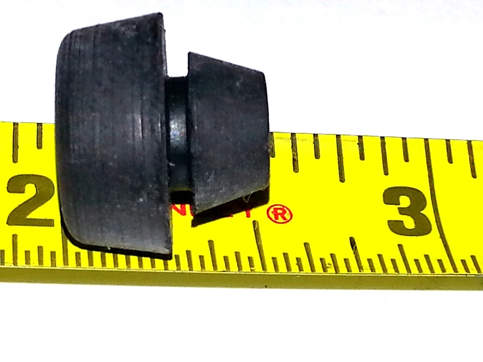 Para-choques de borracha 55-60 GM Chevy Corvette placa traseira dianteira carro 4 peças CH - Imagem 4 de 4