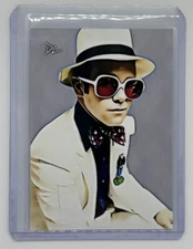 Elton John Limited Edition Artist Signed “Rocket Man” Trading Card 8/10