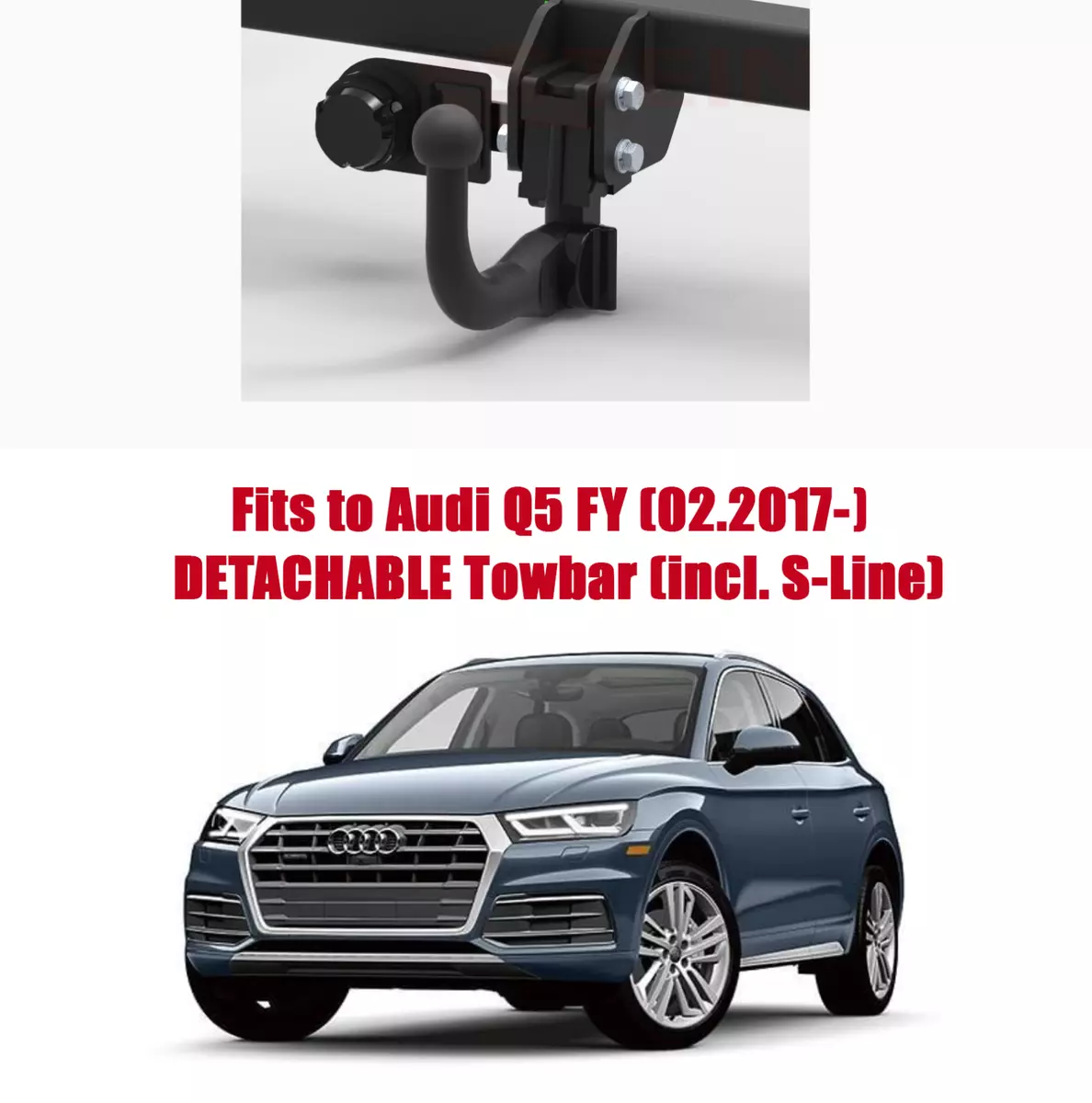 Audi q5 2024 retractable towbar