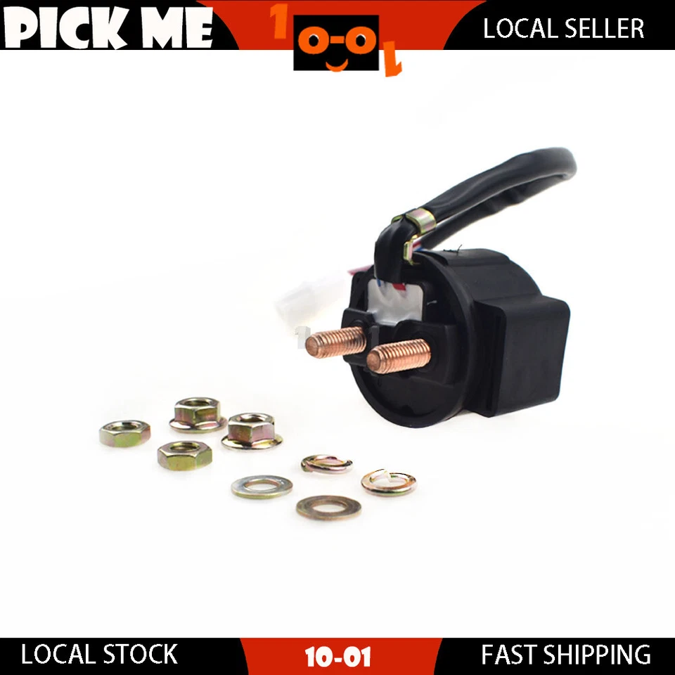 Relé de arranque solenoide para motocicleta Honda CX500C 1979 1980 1981 1982 Foto 2 de 3