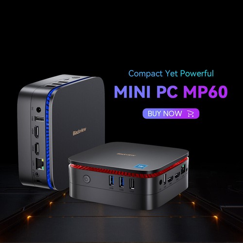Blackview Mini PC Intel 12th Mini Desktop Computer 16GB DDR4 1TB SSD Home Office - Picture 5 of 11
