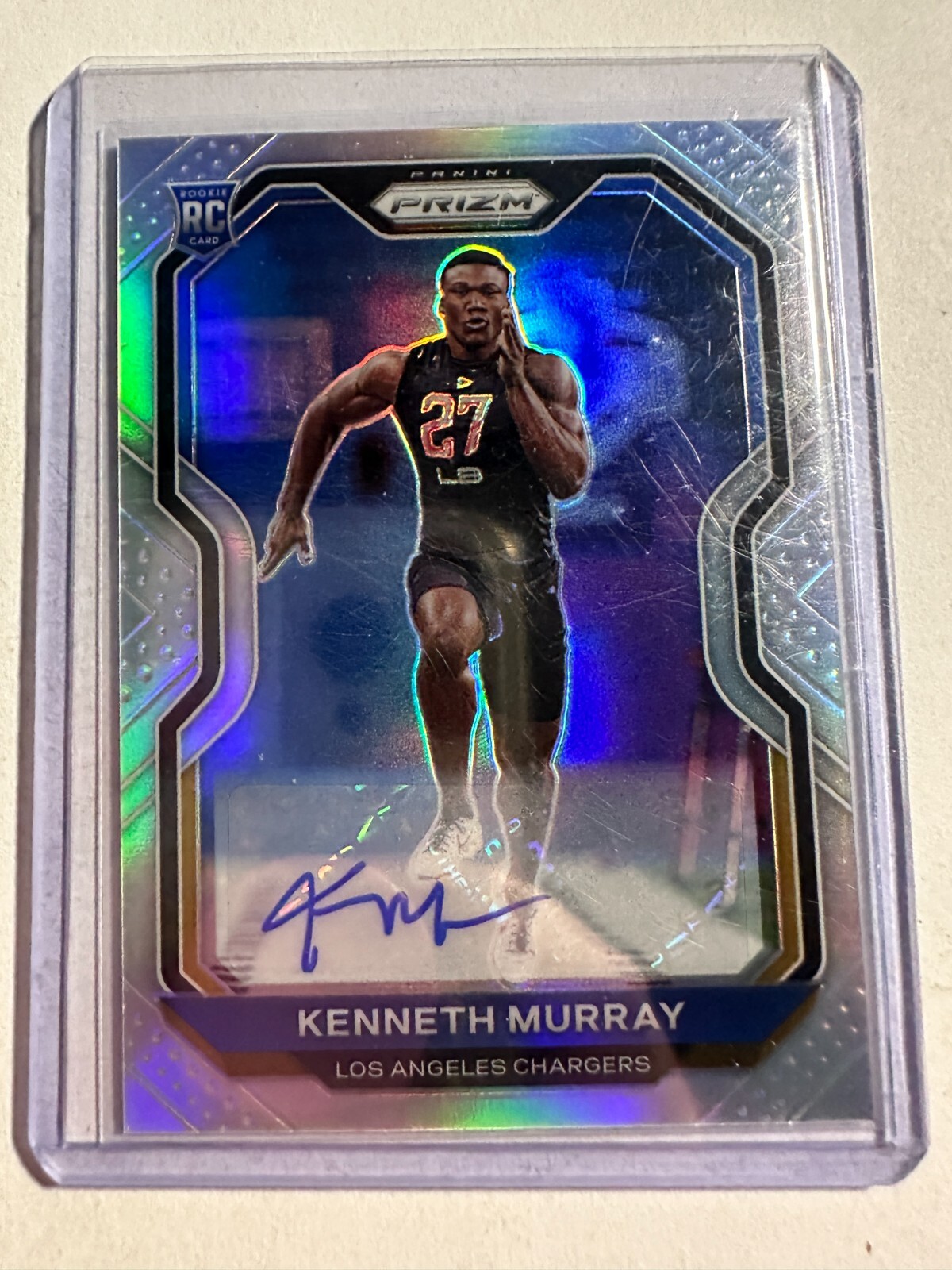 K128,015 - 2020 Panini Prizm Rookie Autographs #327 Kenneth Murray Auto