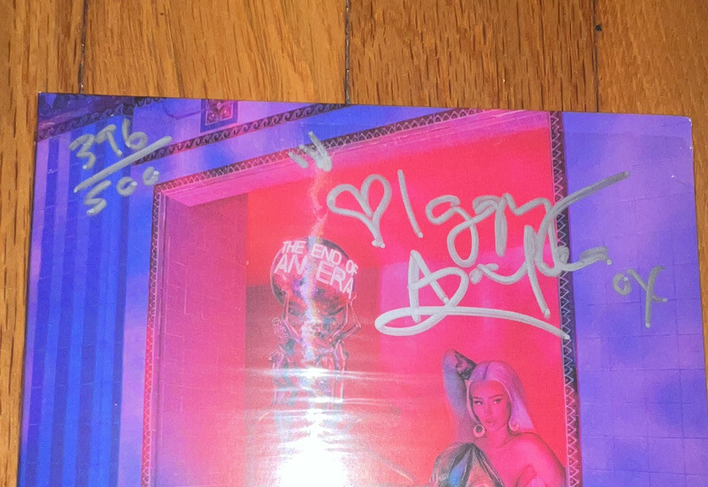 Iggy Azalea Signed Autographed CD Cover The End of an Era 376/500