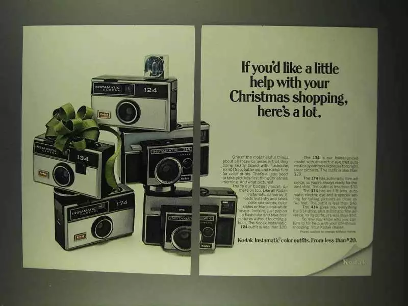 1968 Kodak Cameras Ad - 124, 134, 174, 314 and 414 1968 Kodak Cameras Ad - 124, 134, 174, 314 and 414