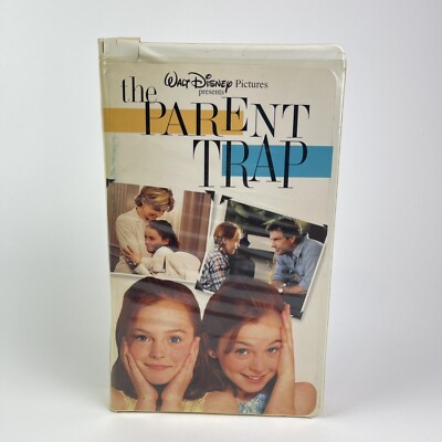 Disney The Parent Trap VHS Lindsay Lohan Clamshell Case See Notes