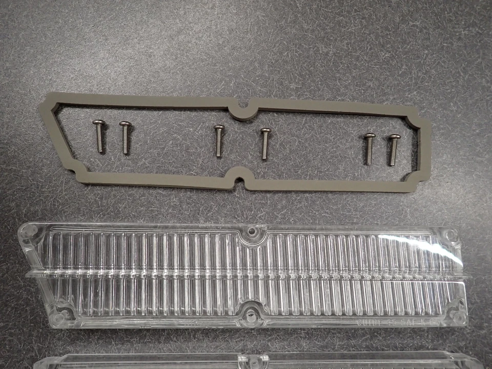 1965 Buick LeSabre Wildcat Electra Cornering Light Lenses & Gaskets Side Lamp 65 - Image 2 of 4