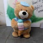 Cuddle Barn Scoops Bear Animated Musical 11.5" tall Tested Works