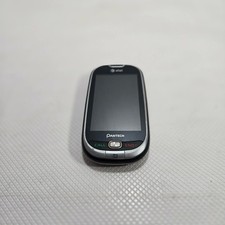 Pantech Ease P2020 - Blue and Silver  AT T  Cellular Slider Phone