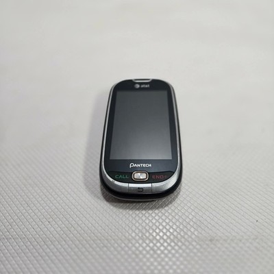 Pantech Ease P2020 - Blue and Silver ( AT&T ) Cellular Slider Phone
