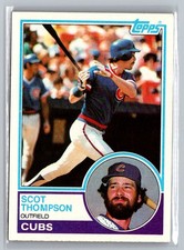 1983 Topps #481 Scot Thompson