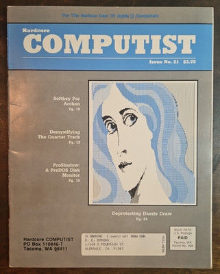 1985 COMPUTIST MAGAZINE ISSUE #21  Apple Computing