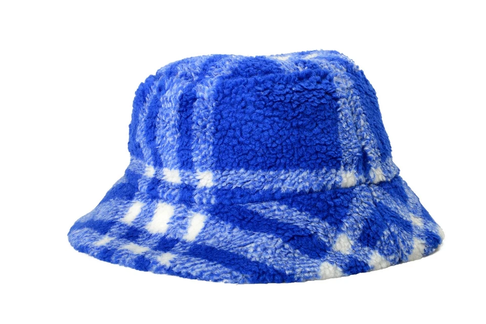 Sombrero de cubo reversible de lana estampado a cuadros multicolor de lana Burberry polar talla XL Foto 2 de 4