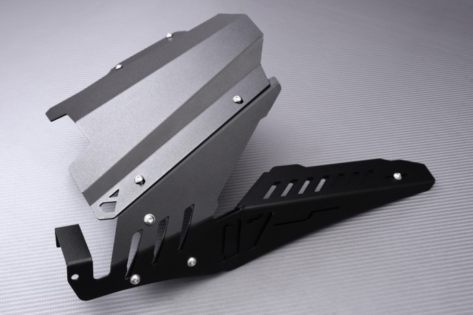 Garde-boue arrière alu avec protège-chaîne pour YAMAHA MT-07 2021-2024