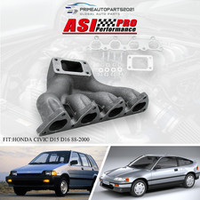 Cast Iron T3t4 Top Mount Turbo Exhaust Manifold For Honda Civic D15 D16 88-2000 Cast Iron T3t4 Top Mount Turbo Exhaust Manifold For Honda Civic D15 D16 88-2000