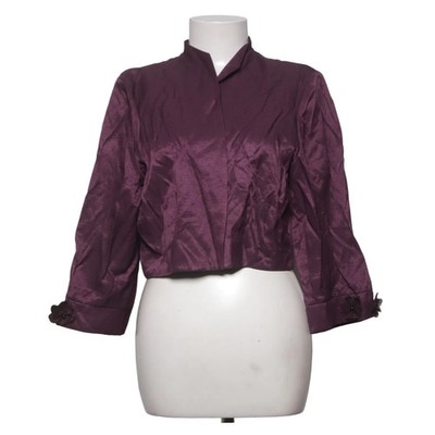 Dagon, Strickjacke, Damen, Größe: 46, Lila, Leinen/Polyester/Viskose #UgY