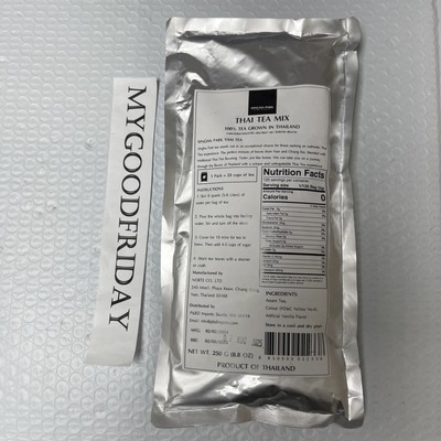 SINGHA PARK Thai Tea Mix for Restaurant 125 Tea Bags Filter From Thailand E:8/25