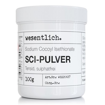 SCI - Sodium Cocoyl Isethionate - 100g - mildes Tensid von wesentlich.